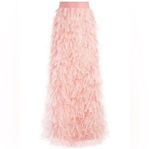 Alice and Olivia Ursula Feather Ball Gown Skirt NWT